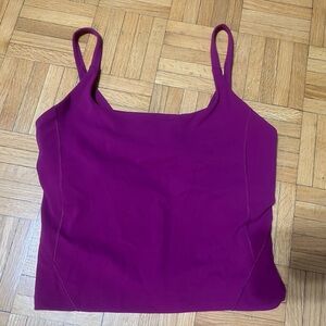 lululemon athletica Magenta/Purple Tank Top